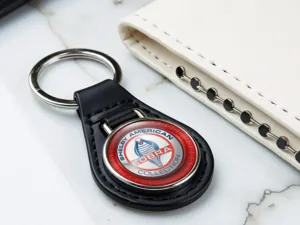 Shelby Porte-clés Cuir Perso Réglage Haut Style